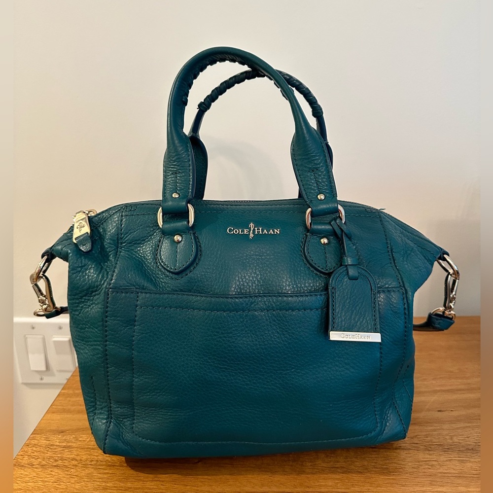 Cole Haan Green Leather Purse